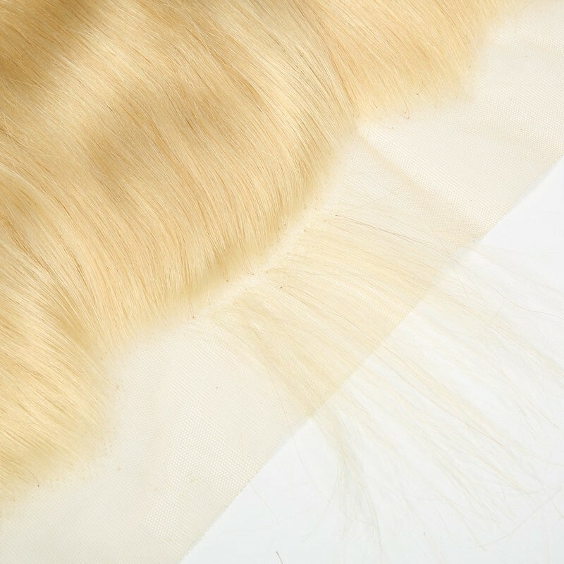 RUSSIAN BLONDE STRAIGHT LACE FRONTAL 13X4