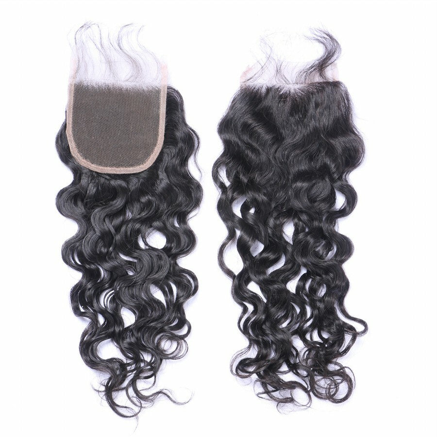 NATURAL WAVY LACE CLOSURE 4X4