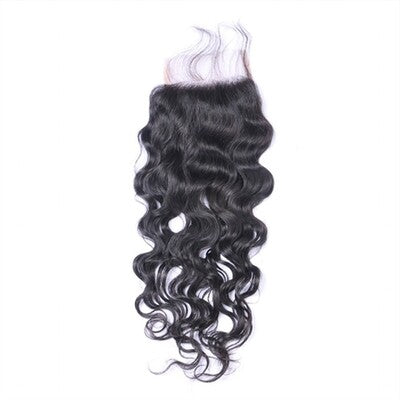 NATURAL WAVY LACE CLOSURE 4X4