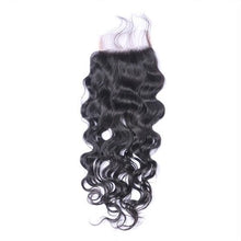 Load image into Gallery viewer, NATURAL WAVY LACE CLOSURE 4X4
